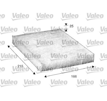 Filtr, vzduch v interiéru VALEO 698867