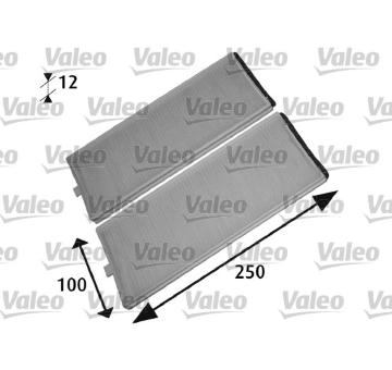 Filtr, vzduch v interiéru VALEO 715525