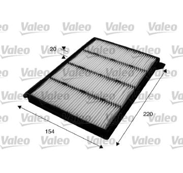 Filtr, vzduch v interiéru VALEO 715626