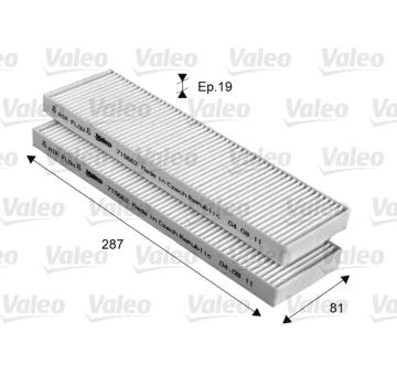 Filtr, vzduch v interiéru VALEO 715662