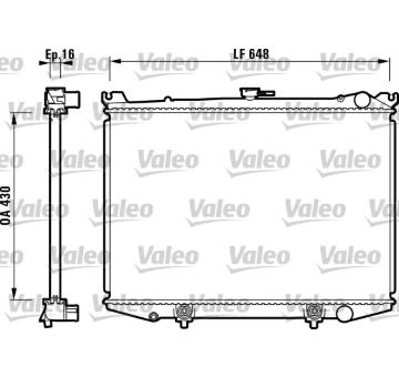 Chladič, chlazení motoru VALEO 731085