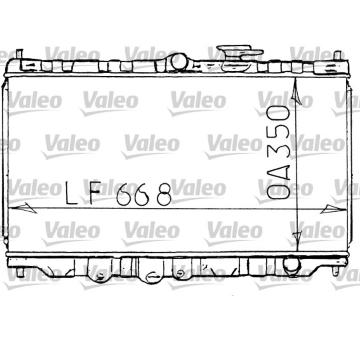 Chladič, chlazení motoru VALEO 731100