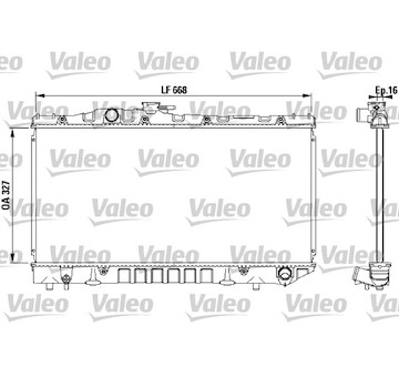 Chladič, chlazení motoru VALEO 731115