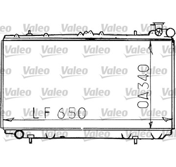 Chladič, chlazení motoru VALEO 731193