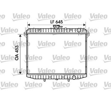 Chladič, chlazení motoru VALEO 731261