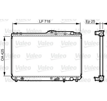 Chladič motora VALEO 731684