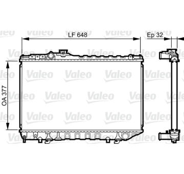 Chladič, chlazení motoru VALEO 731716