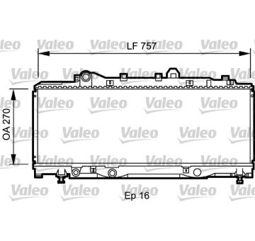 Chladič, chlazení motoru VALEO 731980