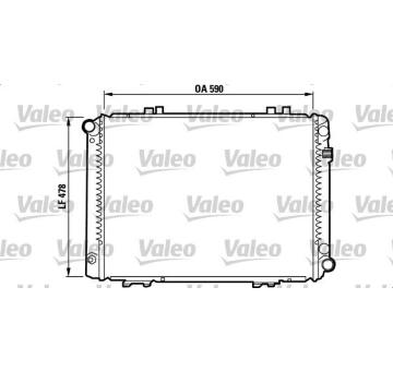 Chladič, chlazení motoru VALEO 732090