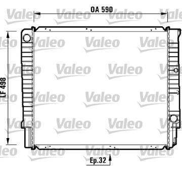 Chladič, chlazení motoru VALEO 732369