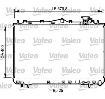 Chladič, chlazení motoru VALEO 732487