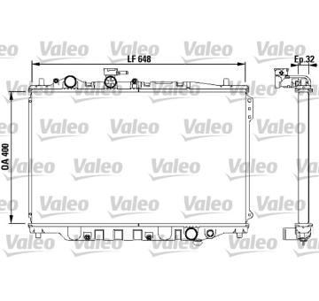 Chladič, chlazení motoru VALEO 732538