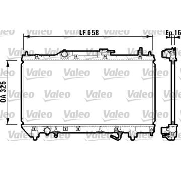 Chladič, chlazení motoru VALEO 732753