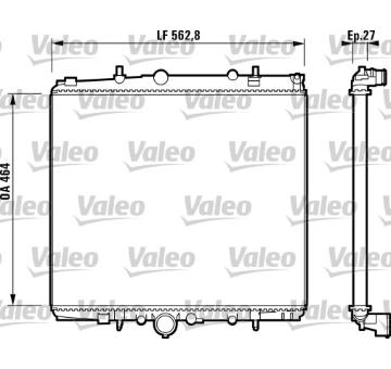 Chladič, chlazení motoru VALEO 732880