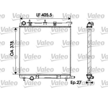 Chladič, chlazení motoru VALEO 732930