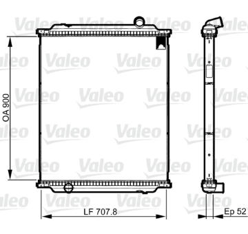 chladici mrizka VALEO 733517