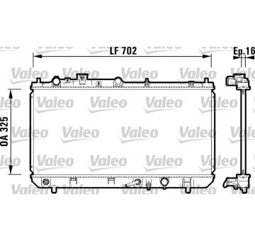 Chladič, chlazení motoru VALEO 734124