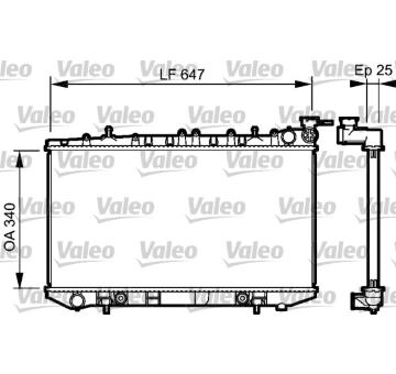 Chladič, chlazení motoru VALEO 734152