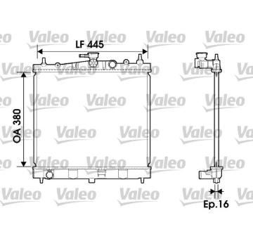 Chladič, chlazení motoru VALEO 734246