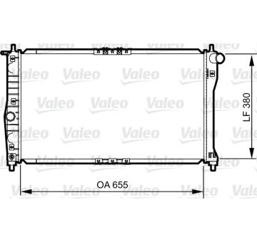 Chladič, chlazení motoru VALEO 734252