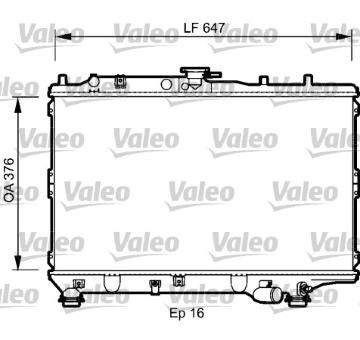 Chladič, chlazení motoru VALEO 734264