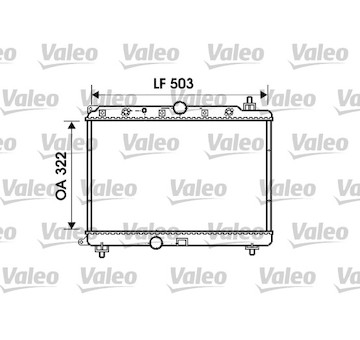 Chladič, chlazení motoru VALEO 734290