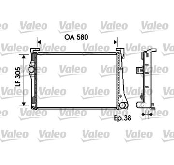 Chladič, chlazení motoru VALEO 734361