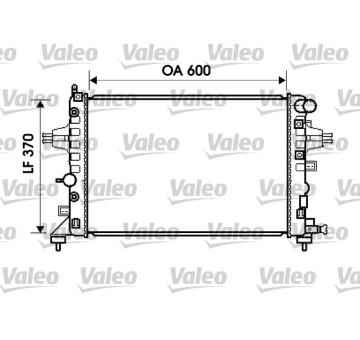 Chladič, chlazení motoru VALEO 734381