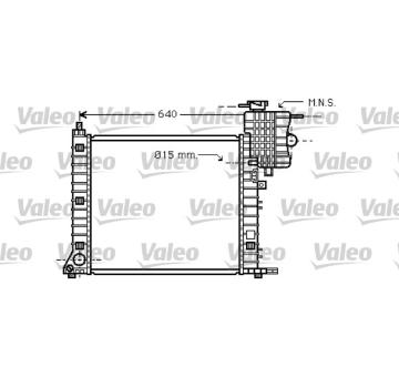 Chladič, chlazení motoru VALEO 734669