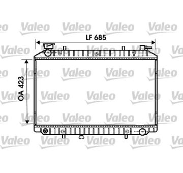 Chladič, chlazení motoru VALEO 734671