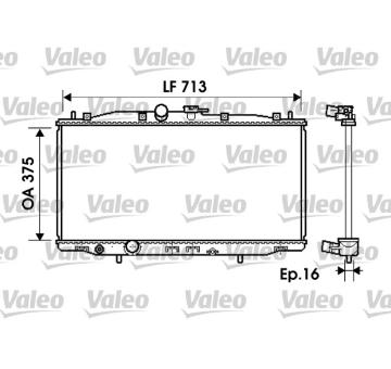 Chladič, chlazení motoru VALEO 734703