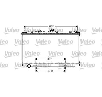 Chladič, chlazení motoru VALEO 734737