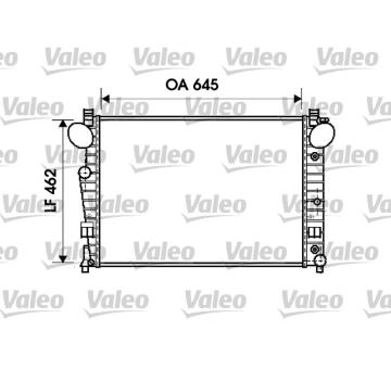 Chladič, chlazení motoru VALEO 734801