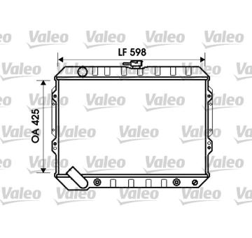 Chladič, chlazení motoru VALEO 734809