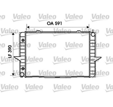 Chladič, chlazení motoru VALEO 734856