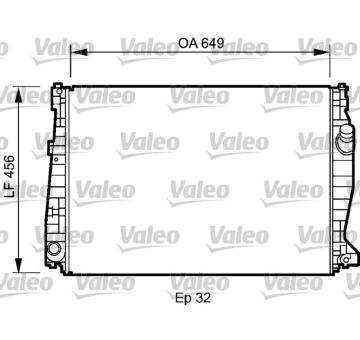 Chladič, chlazení motoru VALEO 735021