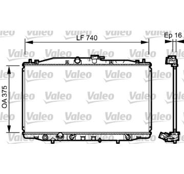 Chladič, chlazení motoru VALEO 735050