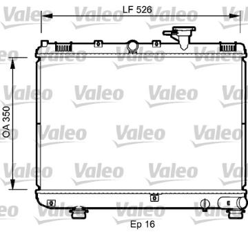 Chladič, chlazení motoru VALEO 735077