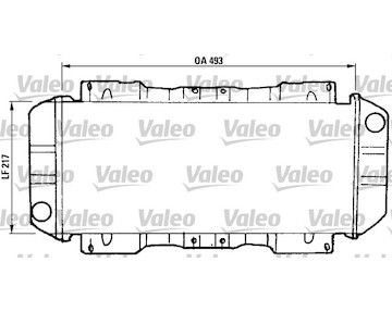 Chladič, chlazení motoru VALEO 811046