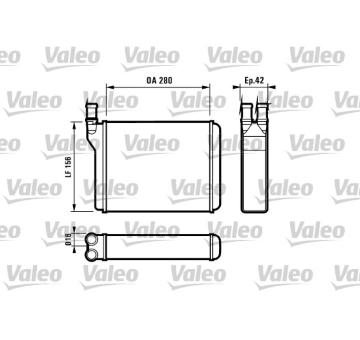 Vymenik tepla, Vnitrni vytapeni VALEO 812027