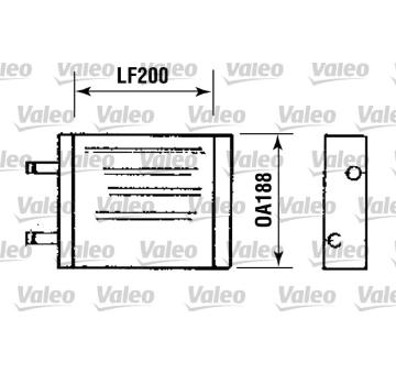 Vymenik tepla, Vnitrni vytapeni VALEO 812093