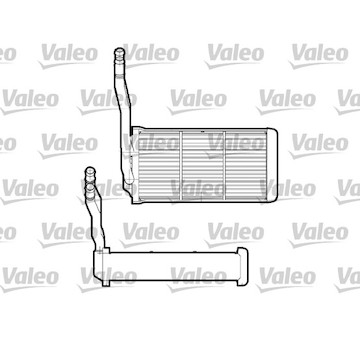 Výměník tepla, vnitřní vytápění VALEO 812268