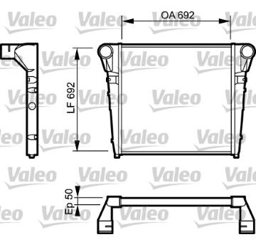 Chladič turba VALEO 817181