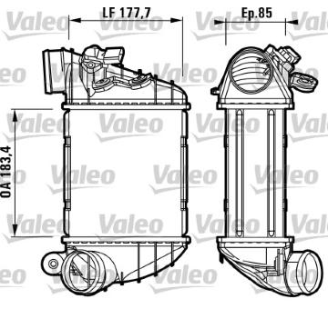 Chladič turba VALEO 817438