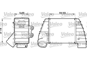 chladič turba VALEO 817487