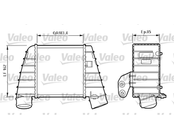 chladič turba VALEO 817488