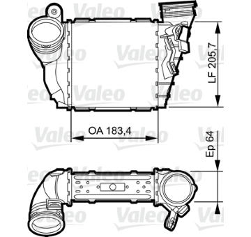 chladič turba VALEO 817557