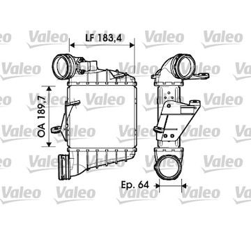 chladič turba VALEO 817558