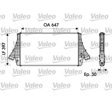 chladič turba VALEO 817729