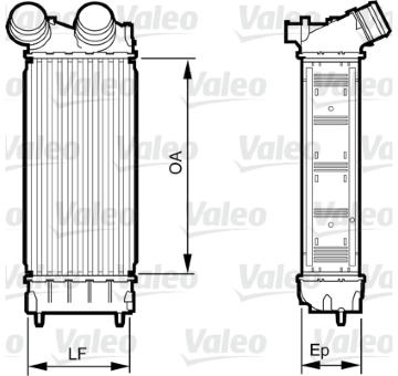 Chladič turba VALEO 818226